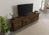 TV-Board Mango 220x55x60 braun lackiert RAILWAY #466 Bild 2