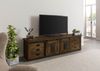 TV-Board Mango 220x55x60 braun lackiert RAILWAY #466 Bild 3