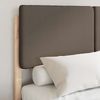 vidaXL Bettgestell mit gepolstertem Kopfteil Taupe 120 x 200 cm 3405530 Bild 3