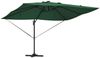 Sonnenschirm, Terrassenschirm Grün 352 x 251 x 265 cm Polyester und Aluminium Bild 5
