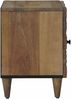 vidaXL Nachttisch Braun 40 x 33,5 x 46 cm Massivholz Mango 4018328 Bild 4