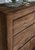 Kommode Sheesham 100x37x111 smoked cherry gebeizt TORONTO #138 Bild 4