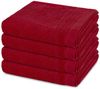 Ross Rubin 4 tlg. Frottier-Set - 4 X Handtuch (50 X 100cm) - 480 - Vino Bild 3