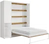 Vente-unique - RAPILI Bett Holz, Platte BeigeWeiß - B 50 cm239,2 cm x H 225,2 cm x L 209 cm Bild 3