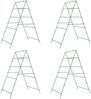vidaXL Pflanzennetze 4 Stk. A-Rahmen Stahl 3281505 Bild 2