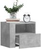 vidaXL Wand-Nachttisch Betongrau 45x30x35 cm 848317 Bild 3