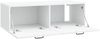 vidaXL Wandmontierter TV-Schrank Weiß 98 x 41 x 30 cm Holzwerkstoff 898695 Bild 5