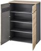 Kommode MEMPHIS 2-türig Artisan Eiche Graphit Nachbildung Bild 2