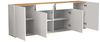 OTTO home Sideboard GARDA, Kommode, Schrank, untere Türen mit Push-to-Open, Made in Italy (1 St), Hochglanzlackierte Fronten, 4 Türen, 2 Schubladen, grifflos, B 200 cm Bild 4
