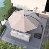 Grand patio Sonnenschirm mit Schirmständer 350cm Bild 2
