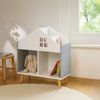 Relaxdays Kinderregal in Hausform Bild 3