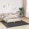 vidaXL Anti-Rutsch Shaggy Teppich Dunkelgrau 200 x 200 cm PP 4019771 Bild 3