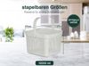 uandu home Vorratsdose Kartoffel Aufbewahrungsbox Küche, Zwiebeln, Knoblauch Aufbewahrung, (Korb für Spielzeug, Wäschekorb, Regal Korb, Aufbewahrungskorb für Bad, Vorratskorb, Küchen Aufbewahrung & Organizer) Bild 2
