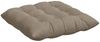 vidaXL Sitzkissen 4 Stück Taupe 40 x 40 x 6 cm Mikrofaser 42015175 Bild 5