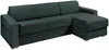 Vente-unique - CALITO Sofa Stoff Grün - B 223 cm152 cm x H 93 cm x L 298 cm Bild 2