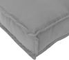 vidaXL Kissen Grau 120 x 40 x 8 cm Oxford-Stoff 42001639 Bild 4