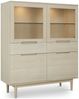 Highboard Enimeta Eiche Whitewash 146 cm - 4 Türen, 2 Schubladen, LED & Soft-Close Bild 4