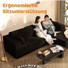 LITBIRD Sofa Modulares L-förmiges Ecksofa mit Schlaffunktion, 272 x 175 x 61 cm, 1 Teile, Rahmenloses Schlafsofa mit symmetrischem Doppelsitz, montagefrei Bild 4