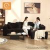 LITBIRD Sofa Modulares L-förmiges Ecksofa mit Schlaffunktion, 272 x 175 x 61 cm, 1 Teile, Rahmenloses Schlafsofa mit symmetrischem Doppelsitz, montagefrei Bild 3