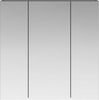 vidaXL Badezimmerspiegelschrank Schwarz Eichen-Optik 70 x 14,5 x 70 cm 889088 Bild 5