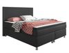 Boxspringbett King Size 140x200 cm Webstoff Anthrazit Bild 5