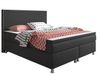 Boxspringbett King Size 140x200 cm Webstoff Anthrazit Bild 4