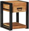 vidaXL Nachttisch 2 pcs Braun 40 x 40 x 50 cm Massivholz Akazie 4016705 Bild 4