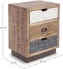 Nachttisch Tudor aus Mangoholz, Braun, 45 x 33 x 60 cm Bild 5