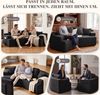 COMHOMA Sofa modulares Schlafsofa, Polstersofa, 3-Sitzer Sofa, Sektionscouch, Keine Montage erforderlich, mit Aufbewahrungstasche, schlaffunktion Bild 4