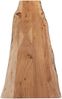Tischplatte Baumkante Akazie Natur 160 x 40 cm CURTIS 76574202 Bild 5