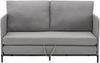 Schlafsofa Soini mit Liegefunktion Hellgrau [en. casa] Bild 4
