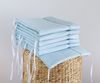 Loolay Bettnestchen HELLBLAU Blau Baumwolle Atmungsaktives Babybett Nestchen BETTUMRANDUNG, (Himmelblau GESCHENK Ausstattung für Neugeborene Babybett 140x70 o. 120x60 cm mit Sprossen, Umrandung Kopfschutz Bett Schutz Bettschlange 420, 360, 210, 180x30c... Bild 2