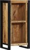 vidaXL Nachttisch mit Regal Braun 40 x 30 x 80 cm Massivholz Mango 4013599 Bild 2