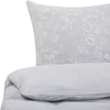 Bettwäsche-Set Blumenmuster MORNINGSIDE 135x200 cm Baumwoll-Satin Grau Bild 4
