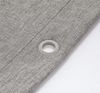M&W DAS DESIGN Duschvorhang Shower curtains Anti schimmel Waschbar Mit gewicht Schwer Leinen grau Breite 180 cm Bild 3