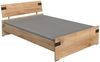 Jugendzimmer 4-teilig mit Bett 140cm EVERTON-43 Nachtkonsole Kleiderschrank 135cm breit und Schreibtisch Bild 5