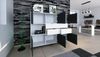 Vladon Highboard Milano (Highboard mit 6 Türen Anthrazit matt, 4 Schubladen Anthrazit matt, Made in Germany), Korpus Eiche Evoke (152,5 x 118 x 37 cm) Bild 4