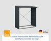 Hörmann Ecostar Metall Kaminholzregal Trend Typ 2, anthrazit, 181 x 103 x 198 cm (T x B x H) Bild 4