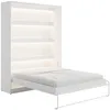 Vente-unique - RAPILI Bett Holz, Platte Weiß - B 50 cm239,2 cm x H 225,2 cm x L 179 cm Bild 4