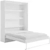 Vente-unique - RAPILI Bett Holz, Platte Weiß - B 50 cm239,2 cm x H 225,2 cm x L 179 cm Bild 5