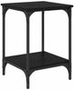 vidaXL Couchtisch Schwarz Eichen-Optik 40 x 40 x 55 cm Holzwerkstoff 881898 Bild 2