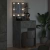 vidaXL Schlafzimmer-Frisiertische Beton Grau 80 x 39,6 x 135 cm 888990 Bild 4