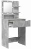 vidaXL Schlafzimmer-Frisiertische Beton Grau 80 x 39,6 x 135 cm 888990 Bild 5