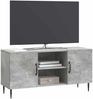 vidaXL TV-Schränk Betongrau 102 x 34,5 x 50 cm Holzwerkstoff 894928 Bild 2