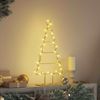vidaXL Metall Weihnachtsbaum Gold 60 cm Pulverbeschichteter Stahl 42019163 Bild 4