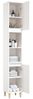 vidaXL Badschrank Weiß 30x30x190 cm Holzwerkstoff 819788 Bild 5