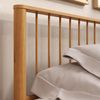 IDIMEX Massivholzbett APOANA, Doppelbett 180x200 cm mit Lattenrost im Landhausstil Eiche Finish Bild 3