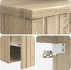 vidaXL Wandmontierte Waschbecken-Vanität Sonoma-Eiche 890594 Bild 5