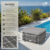 tectake Rattanstuhl Rattan Sitzhocker (Set, 1 St), Robuste Konstruktion Bild 2