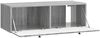 vidaXL Wandmontierter TV-Schrank 98 x 41 x 30 cm Grau Sonoma 899211 Bild 3